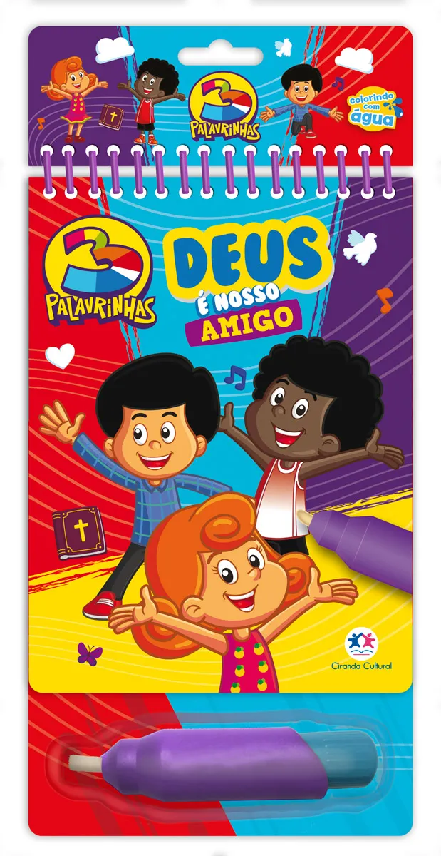 3 Palavrinhas – Deus é nosso amigo: 3 Palavrinhas – Deus é nosso amigo: