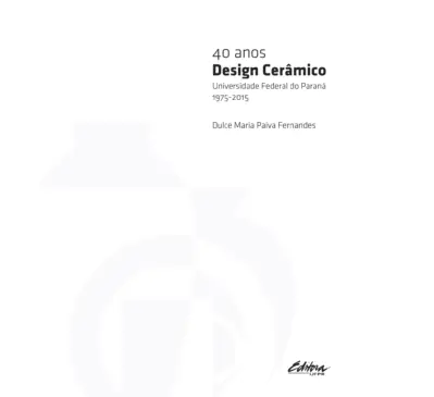 40 anos design cerâmico