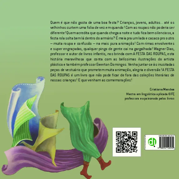 A festa das roupas: A festa das roupas Quarta Capa