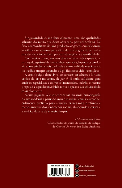 A influência Marxista-Leninista na Arte Moderna: A influência Marxista-Leninista na Arte Moderna Quarta Capa