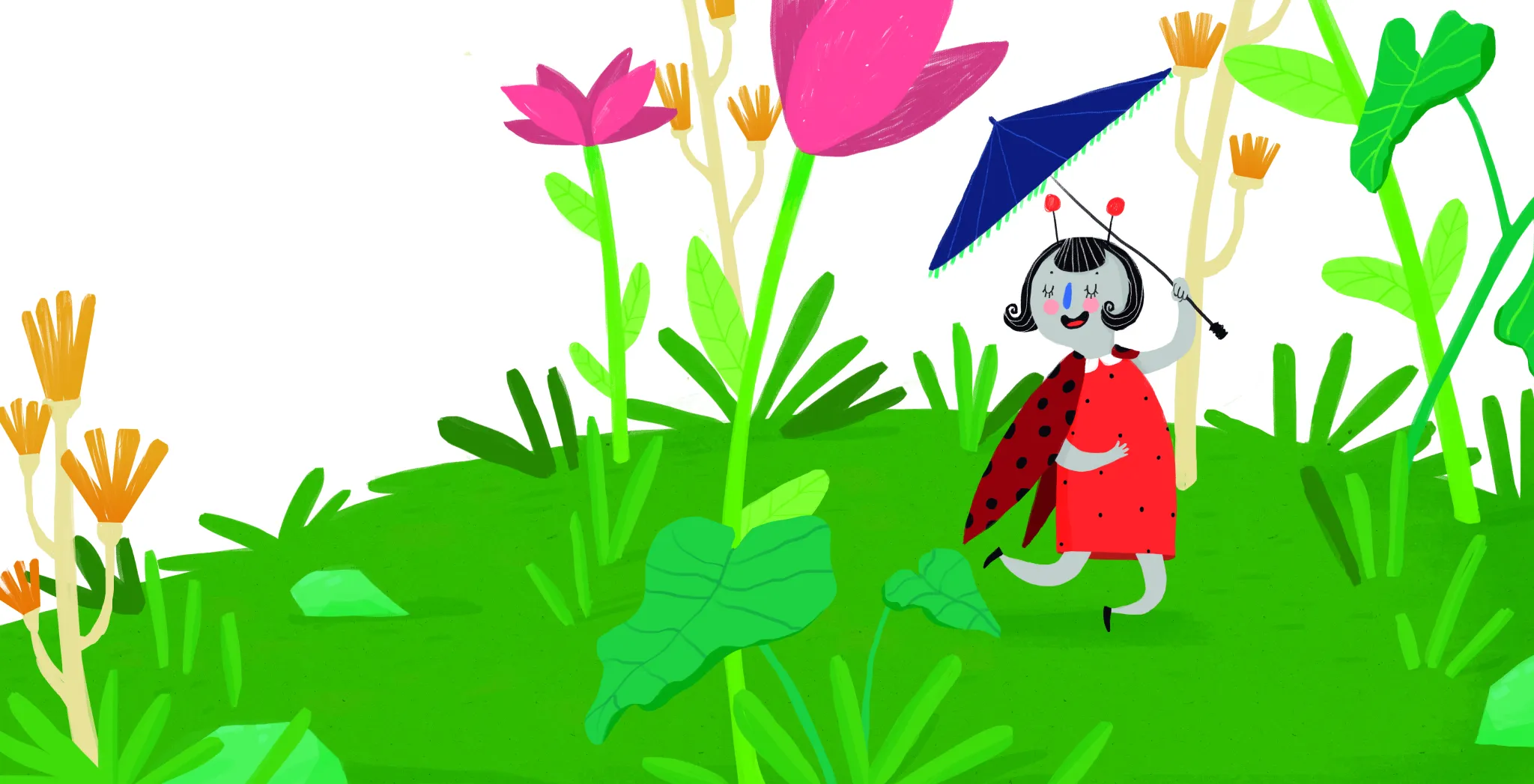 A joaninha e a sombrinha: A joaninha e a sombrinhaImagens Internas