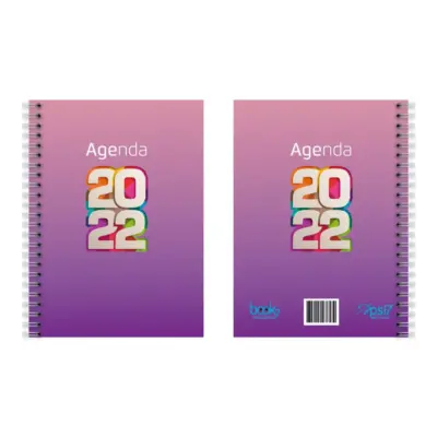 Agenda Datada 2022 colorida