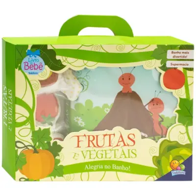 Alegria no banho - Frutas e vegetais