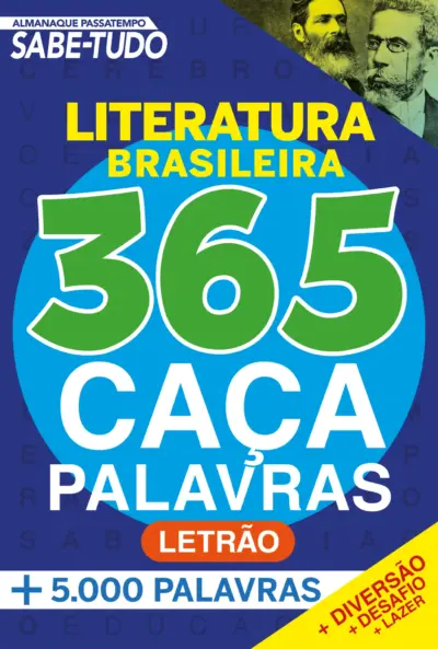 Almanaque Passatempos Sabe-Tudo 365 Caça-Palavras - Literatura Brasileira