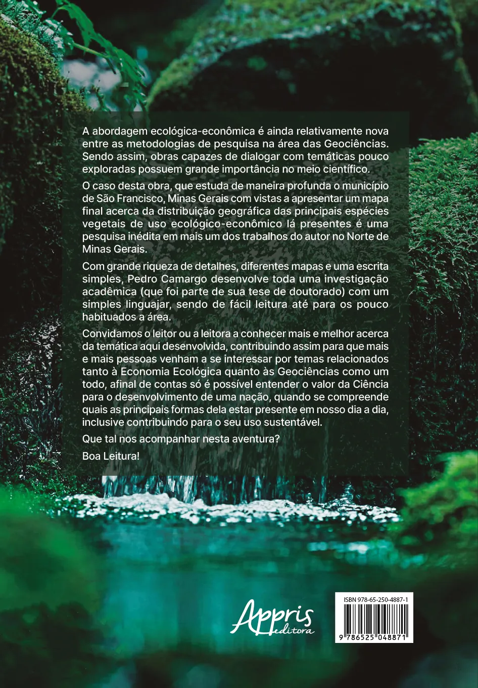 Análise ecológico econômica do potencial natural do município de São Francisco-MG com o uso de geoprocessamento: Análise ecológico econômica do potencial natural do município de São Francisco-MG com o uso de geoprocessamento Quarta Capa