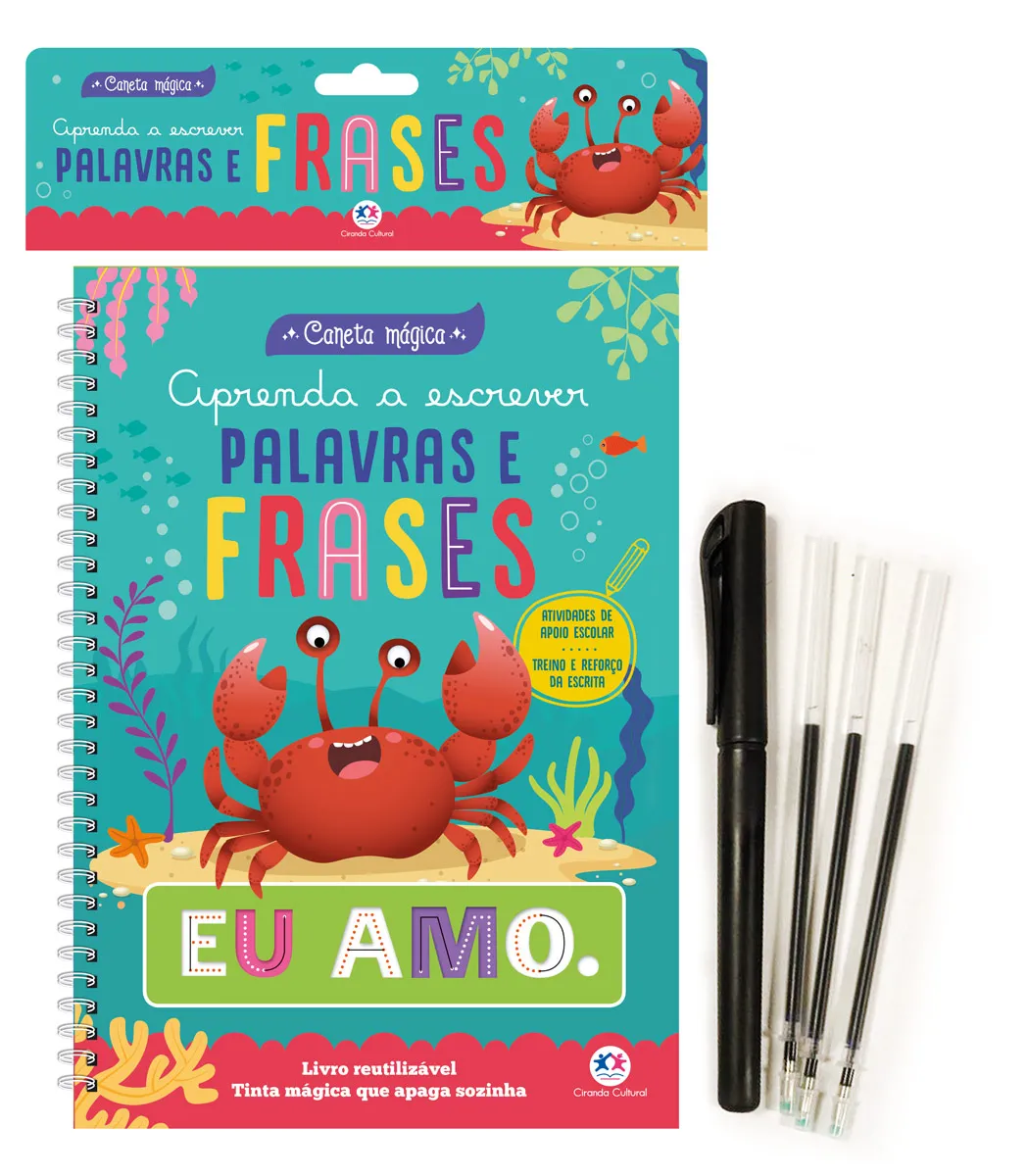 Aprenda a escrever – Palavras e frases: Aprenda a escrever – Palavras e frases: