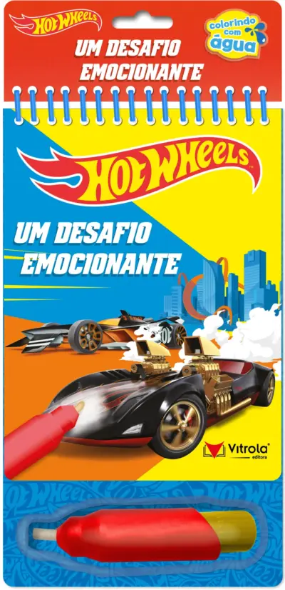 Aquabook - Hot Wheels - Um desafio emocionante