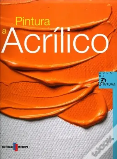 Aula de pintura - pintura a acrílico