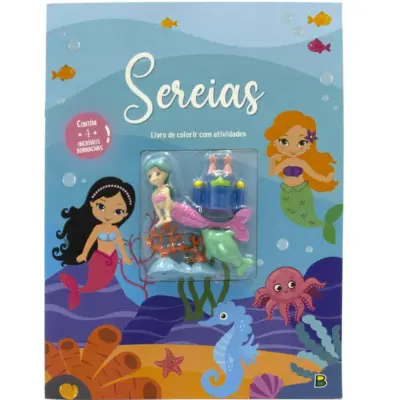 Aventuras com Borrachas - Colorir & Atividades: Sereias