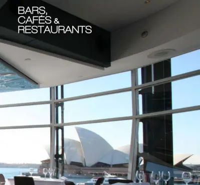 Bars, cafes & restaurants