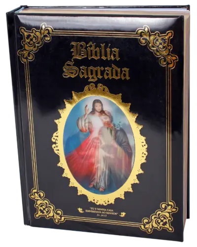 Bíblia Católica Sagrada Família - Capa preta