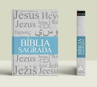 Bíblia Palavra de Jesus - capa dura - nova bíblia viva - BOOK7