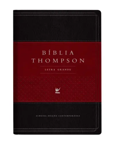 Bíblia Thompson - AEC - Letra grande - Capa vinho e preta