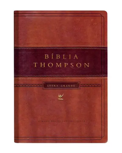 Bíblia Thompson - AEC - Letra grande - Marrom e Café - Com Índice