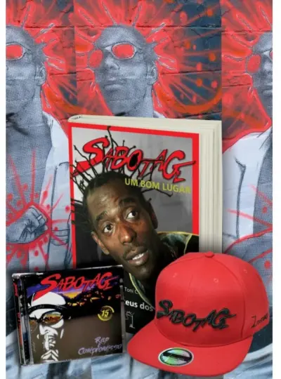 Box Sabotage: Livro + CD + Boné