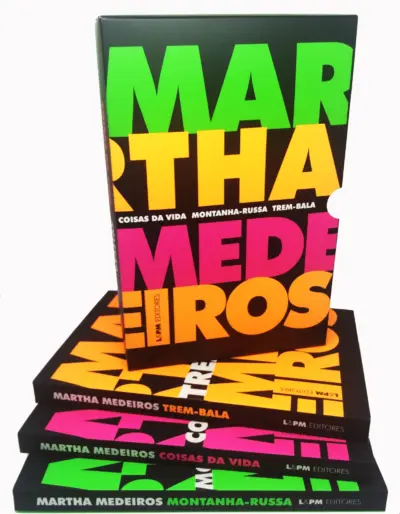 Caixa especial coleção martha Medeiros