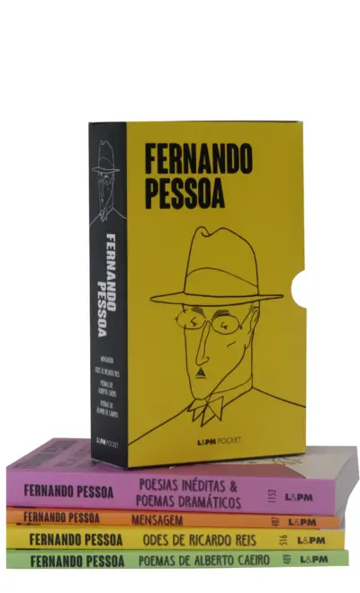 Caixa especial fernando pessoa – 4 volumes