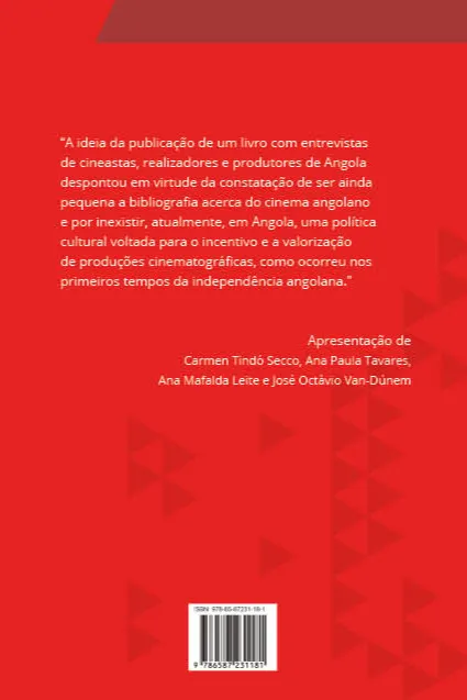 CineGrafias angolanas: memórias e reflexões CineGrafias angolanas Quarta Capa
