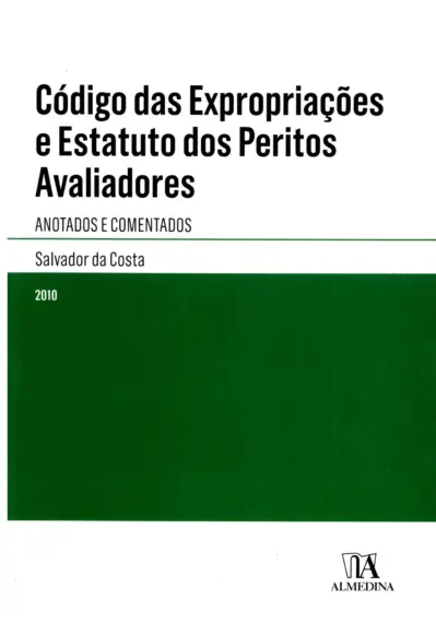Código das expropriações e estatuto dos peritos avaliadores