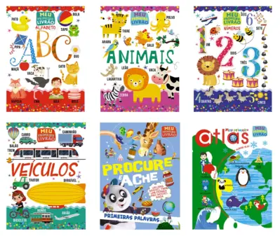 Coleção Meu primeiro livrão - Kit com 4 livros