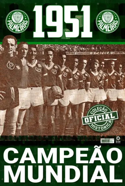 Coleção Oficial Histórica Palmeiras - Campeão Mundial de 1951
