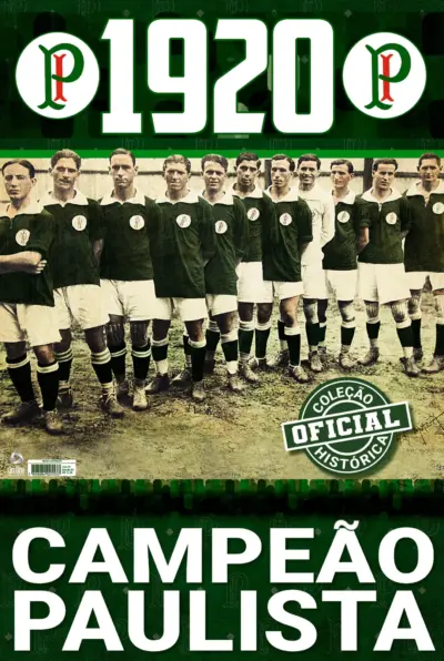 Coleção Oficial Histórica Palmeiras - Campeão Paulista de 1920