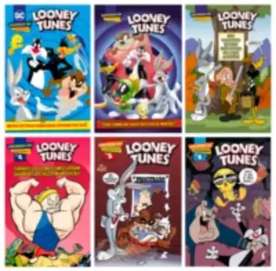 Combo quadrinhos Looney Tunes - Kit com 6 quadrinhos
