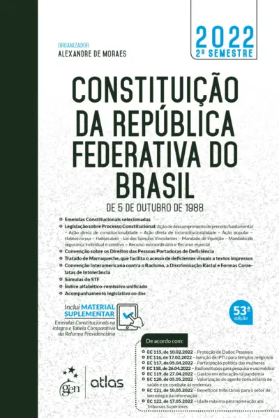 Constituição da República Federativa do Brasil de 5 de Outubro de 1988