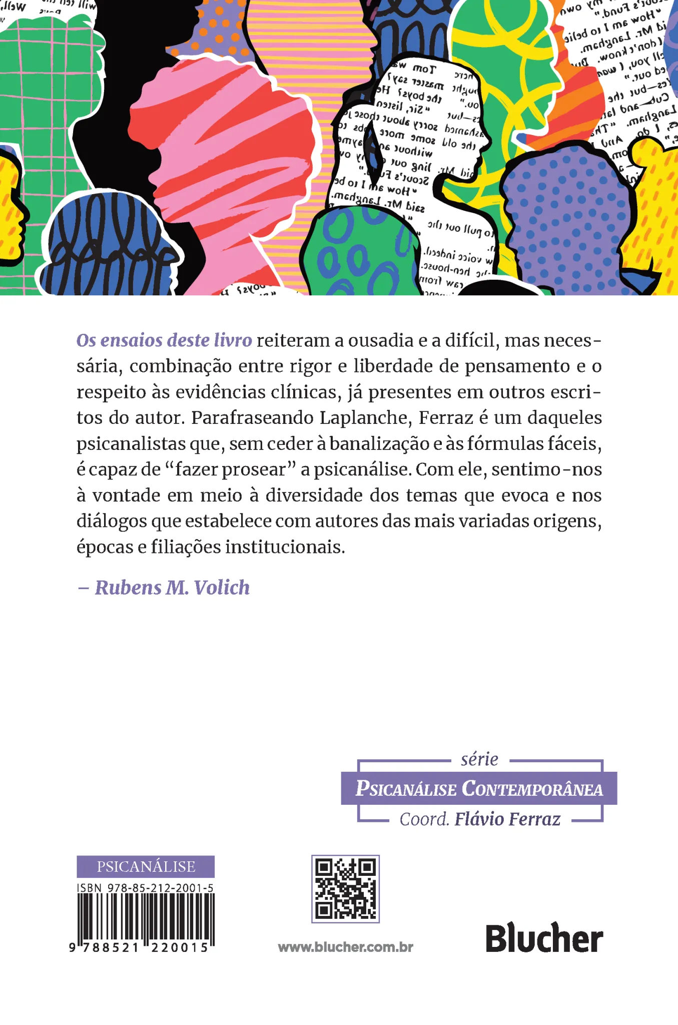 Corpo, sonho, palavra: ensaios psicanalíticos II Corpo, sonho, palavra Quarta Capa