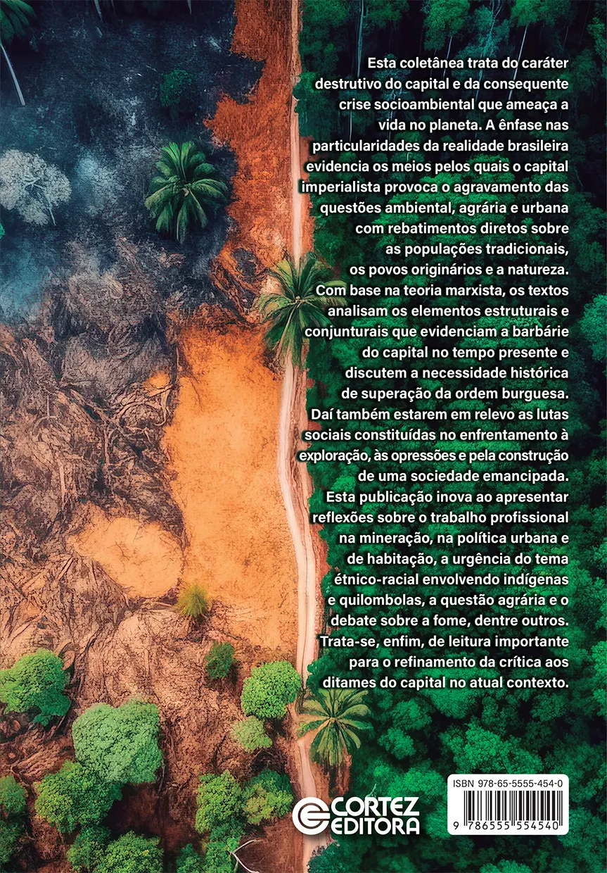 Crise socioambiental e Serviço Social: Crise socioambiental e Serviço Social Quarta Capa