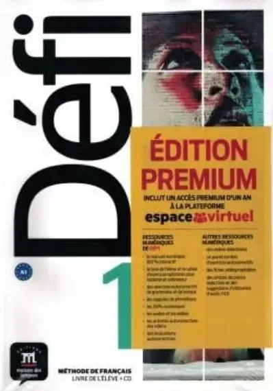 Défi livre de l%27élève premium + CD - A1
