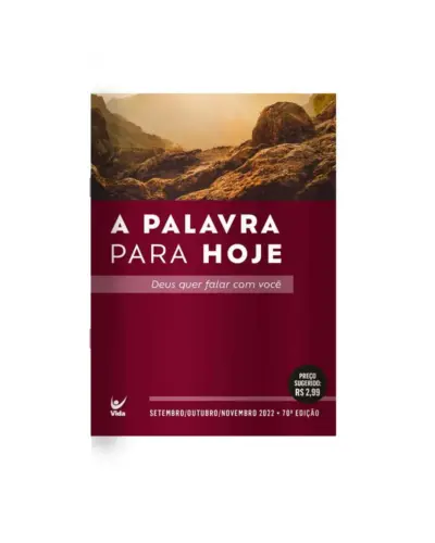 Devocional a palavra para hoje - Set./out./novembro 2022