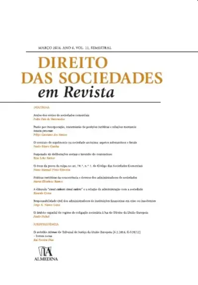 Direito das sociedades em revista
