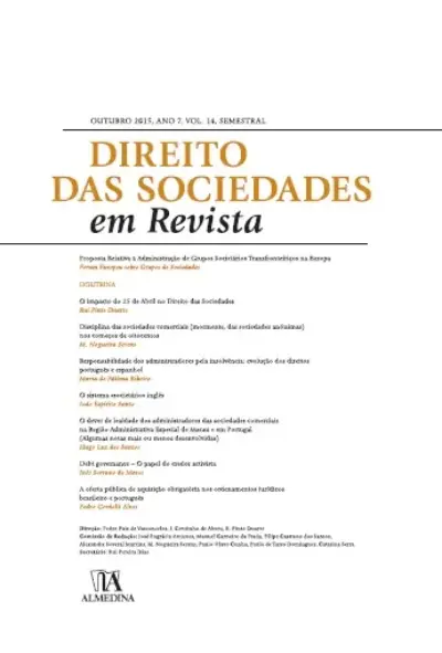 Direito das sociedades em revista