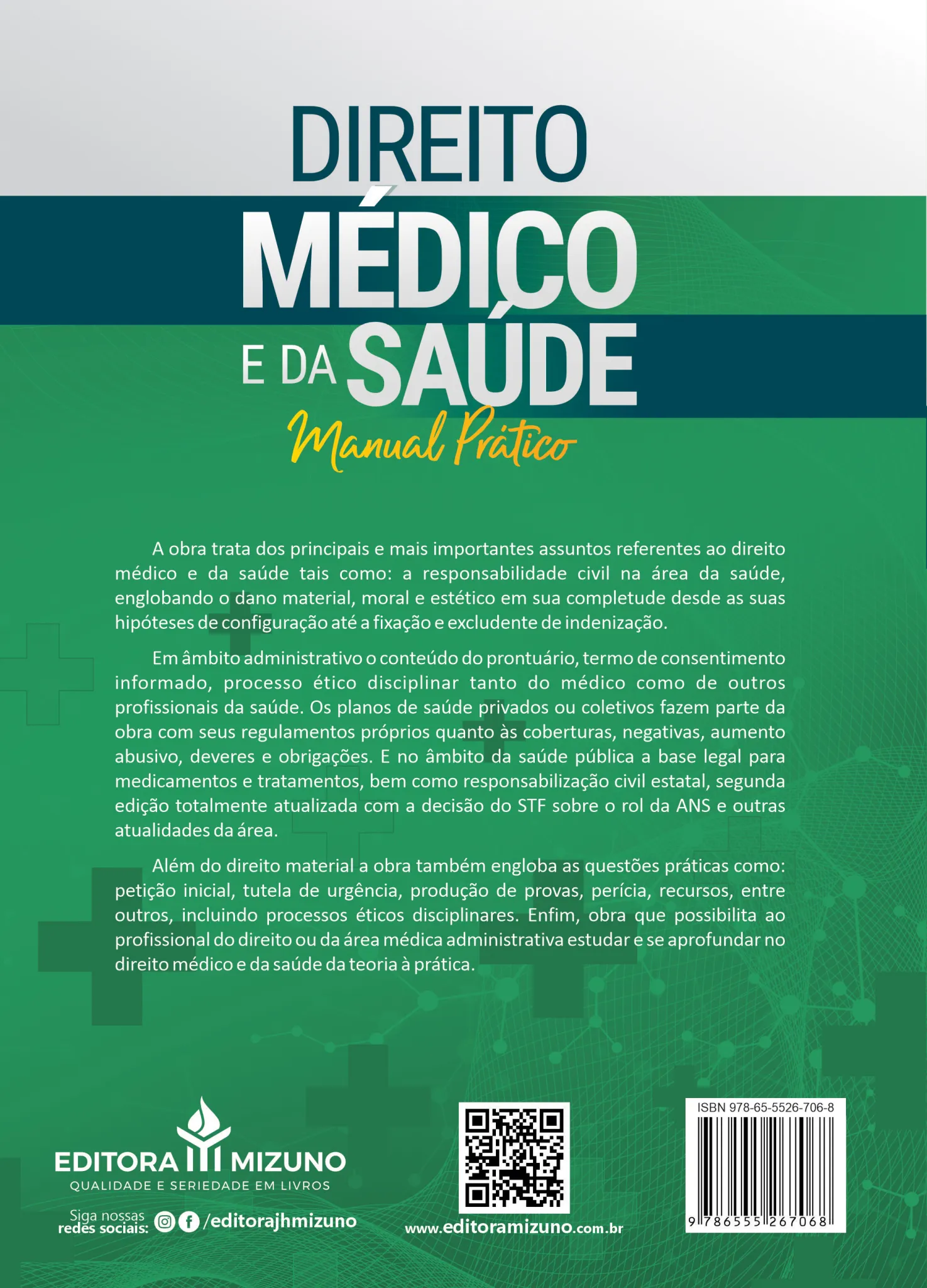Direito médico e da saúde: manual prático Direito médico e da saúde Quarta Capa
