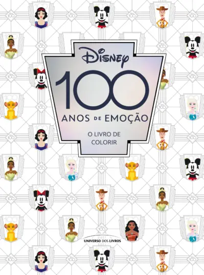 Disney 100 anos de emoção – o livro de colorir