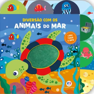 Diversão com os animais do mar