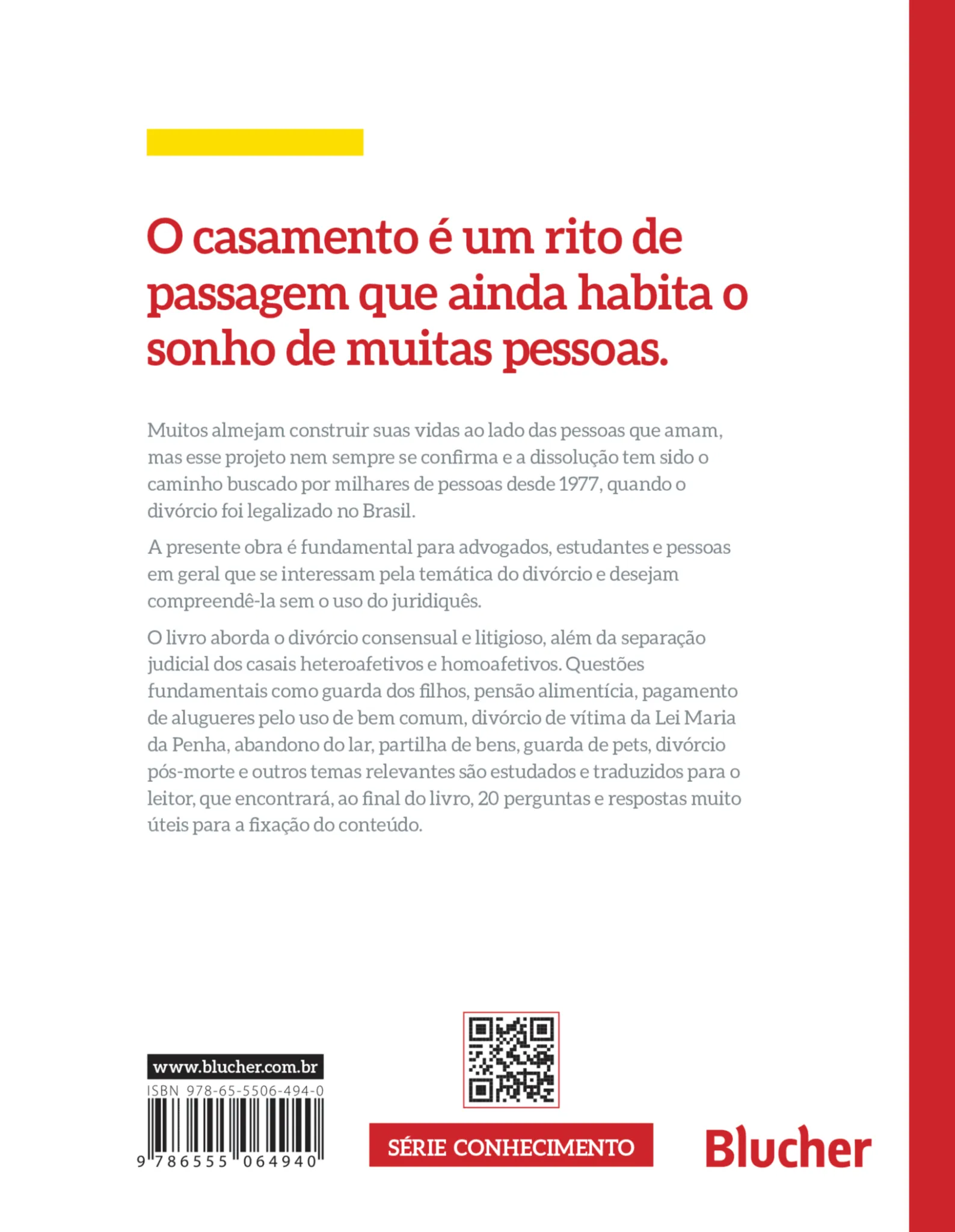 Divórcio: Divórcio Quarta Capa