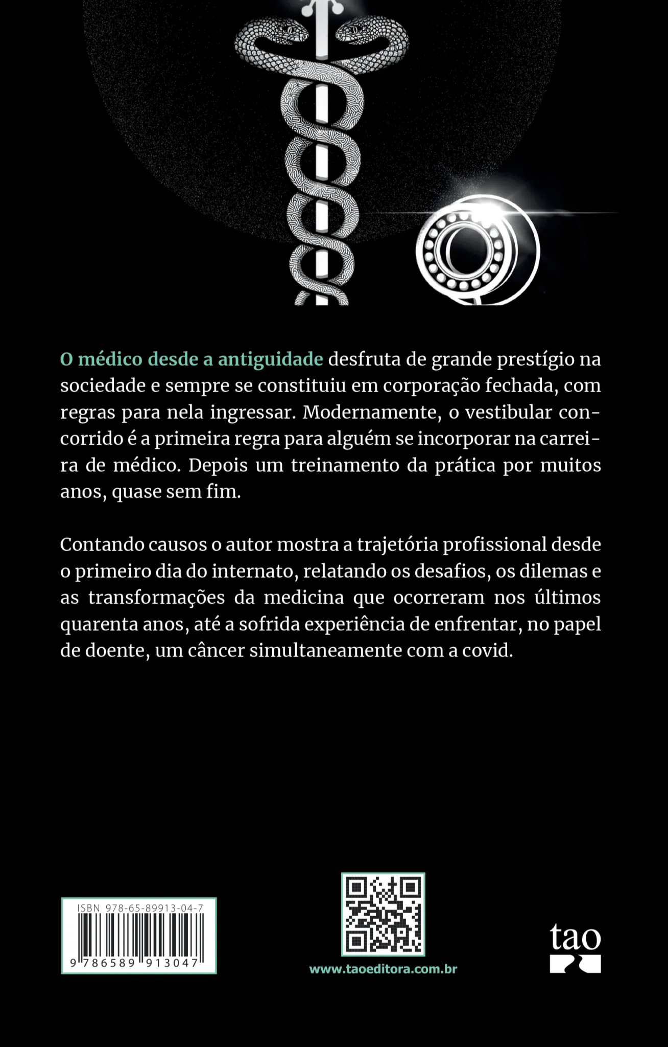 Do rolimã ao Covid: Esculápio conta causos Do rolimã ao Covid Quarta Capa