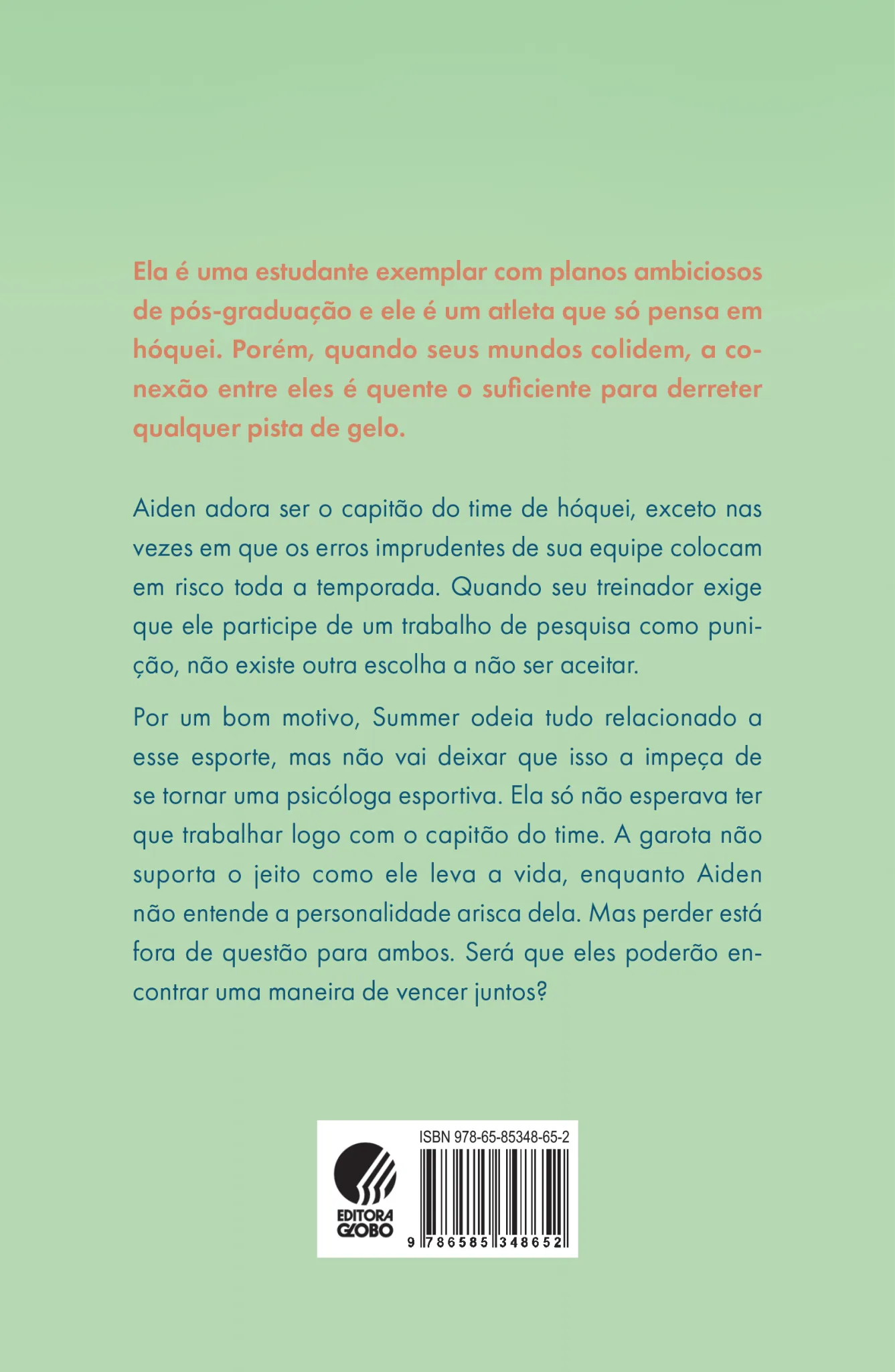 Em rota de colisão: Em rota de colisão Quarta Capa