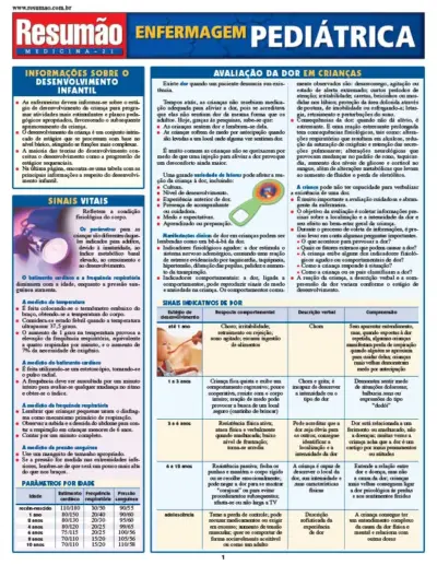 Enfermagem pediátrica