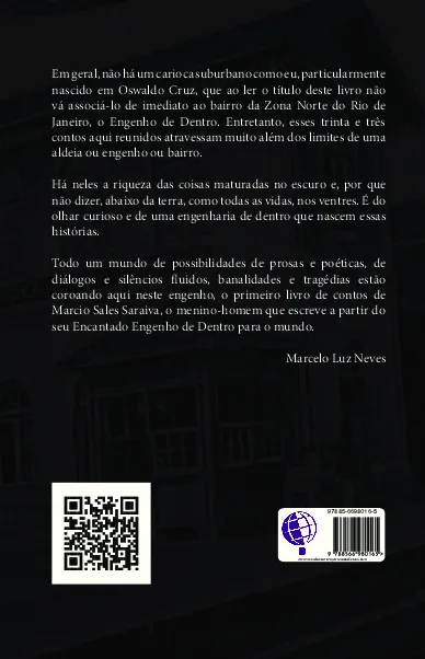 Engenho de dentro e outros contos de aprendiz: Engenho de dentro e outros contos de aprendiz Quarta Capa