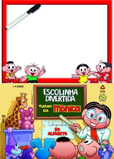 Escolinha divertida - Turma da Mônica