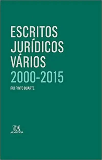 Escritos jurídicos vários 2000-2015