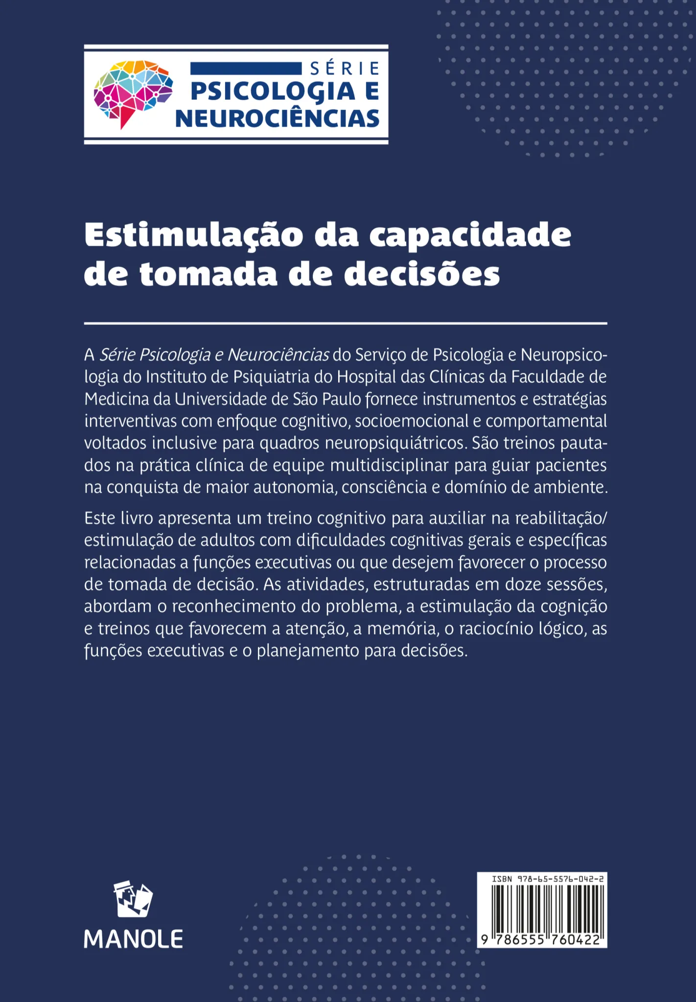 Estimulação da capacidade de tomada de decisões: Estimulação da capacidade de tomada de decisões Quarta Capa