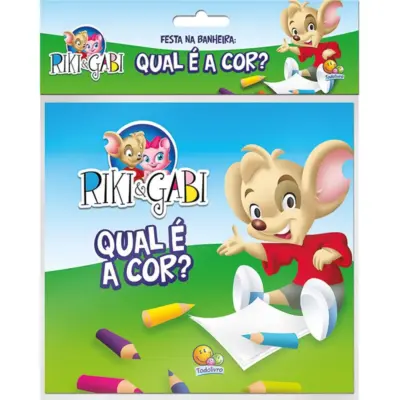 Festa na Banheira! Qual é a cor? (Riki & Gabi)