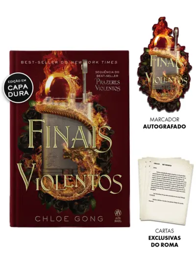 Finais violentos - capa dura com brindes exclusivos
