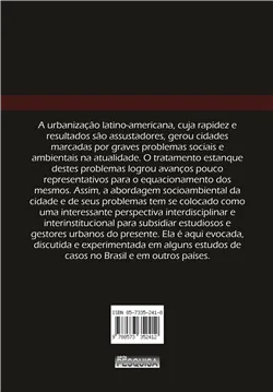 Impactos socioambientais urbanos: Impactos socioambientais urbanos Quarta Capa