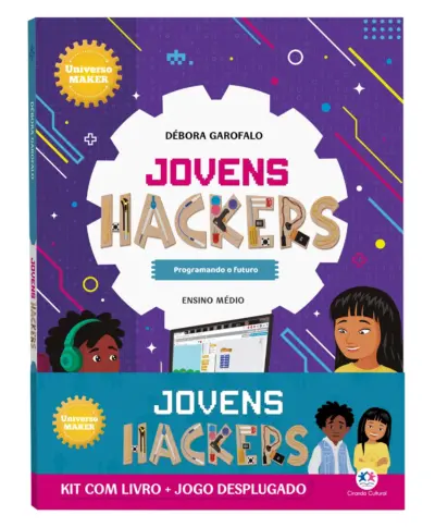 Jovens hackers - Kit com livro + jogo desplugado