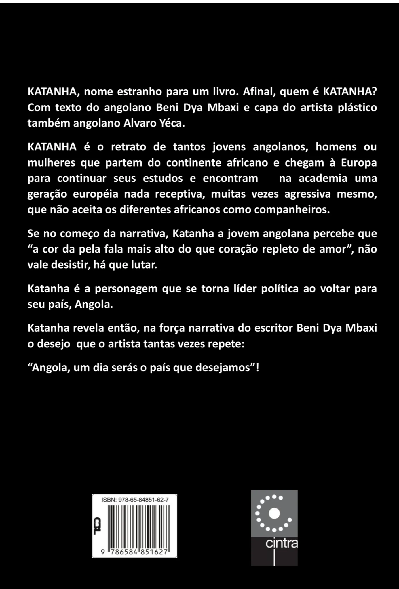 Katanha: Katanha Quarta Capa